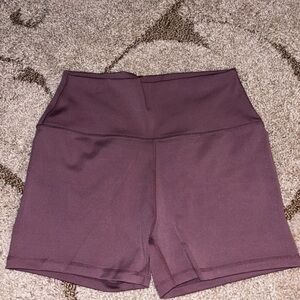 Le Lis Dusty Purple Bike Shorts